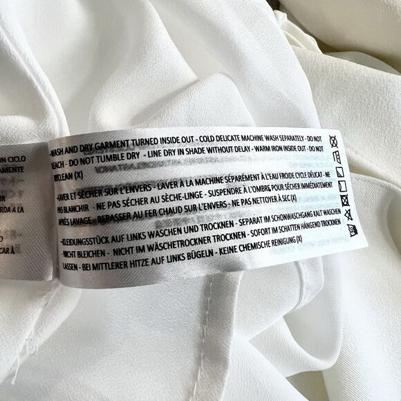 Finders Keepers Fly Away Dress White Long Sleeve Women’s S - Picture 11 of 15